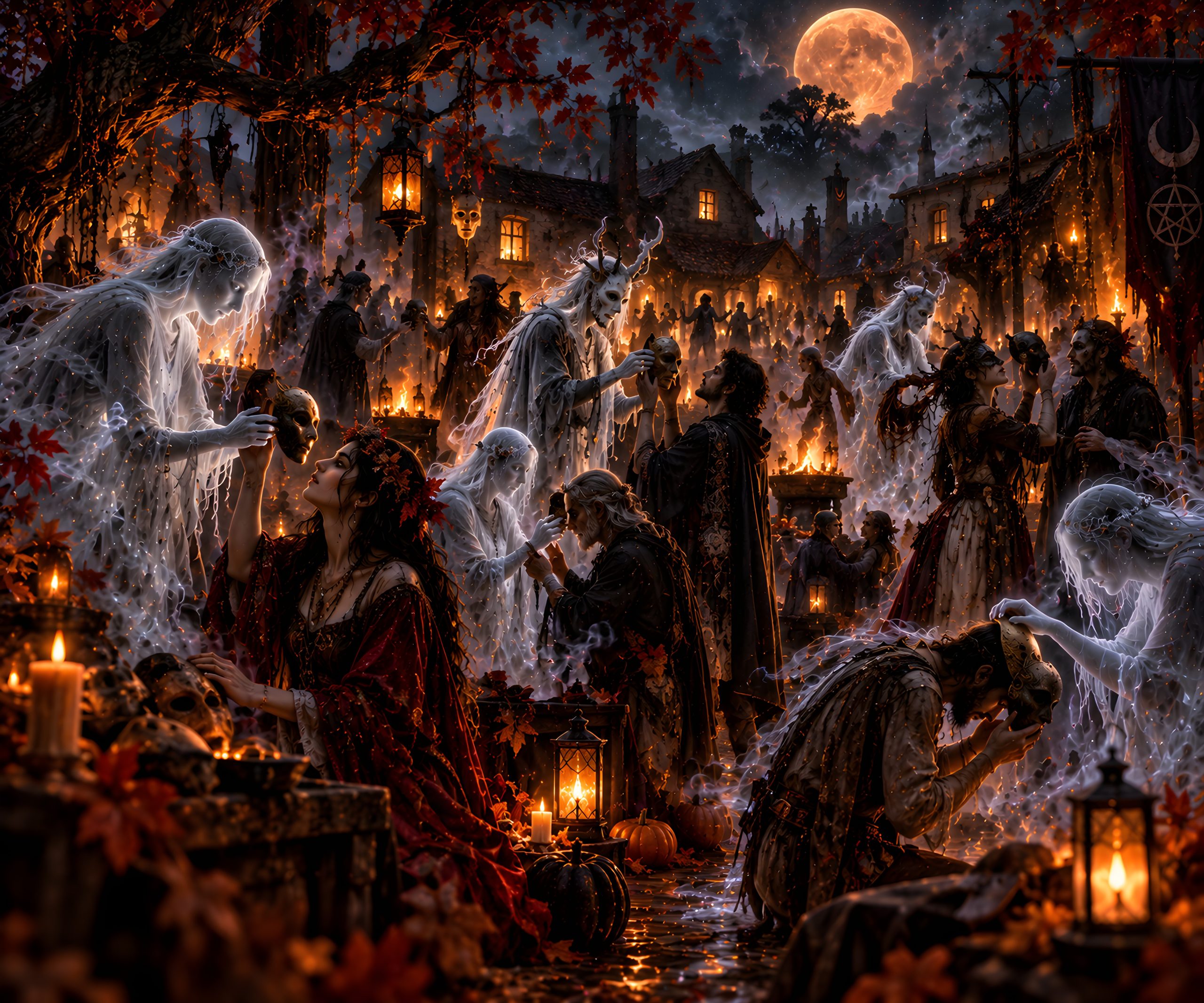 The Night of Borrowed Faces